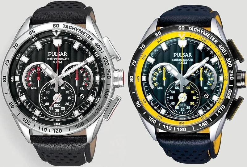 Pulsar World Rally chronographs