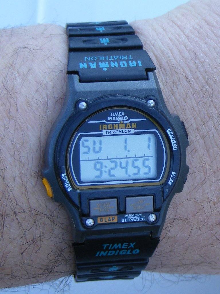 timex triathlon indiglo