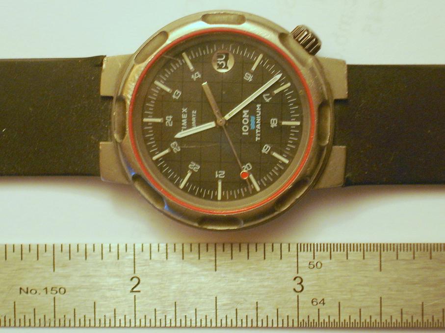 titanium timex watch