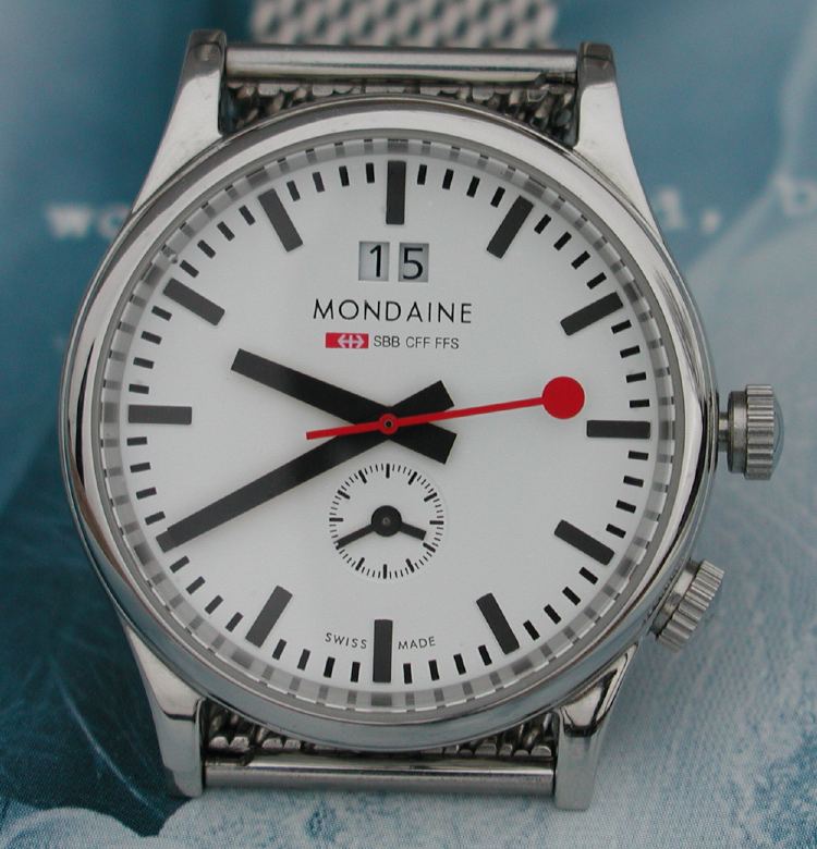 Mondaine Big-Date GMT