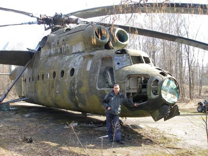 Surplus Soviet chopper