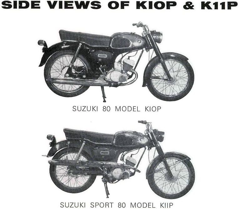 1968 Suzuki 80cc models