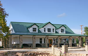 3,800 square feet-from http://www.kodiaksteelhomes.com/images/homes/meadowbrook/k3_meadowbrook.jpg