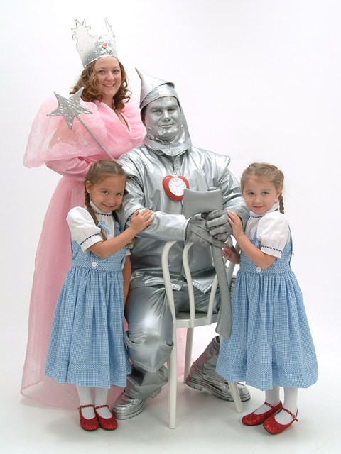 Mom and Dad, AKA Glenda and the Tin Man